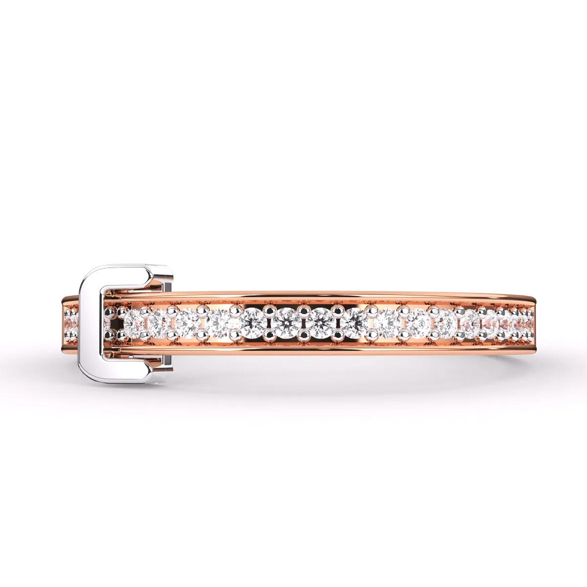 Luxurious Lab Grown Diamond Half Eternity Band