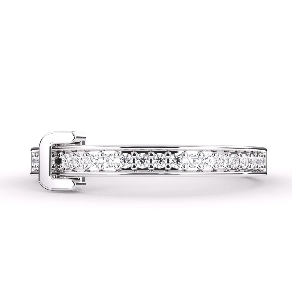 Luxurious Lab Grown Diamond Half Eternity Band