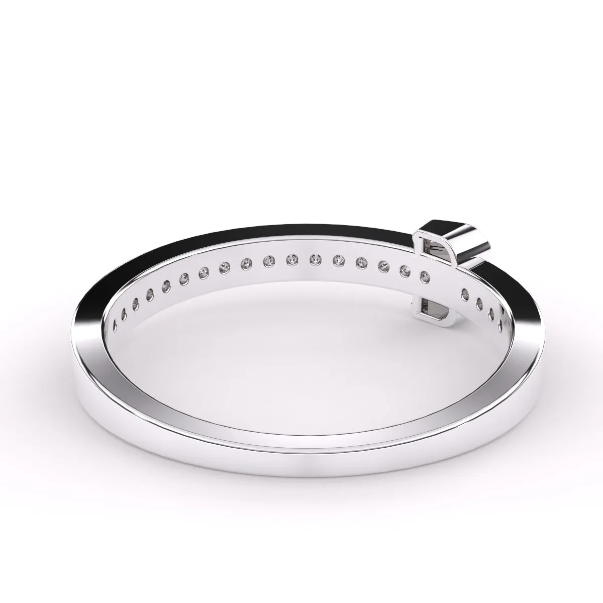 Luxurious Lab Grown Diamond Half Eternity Band