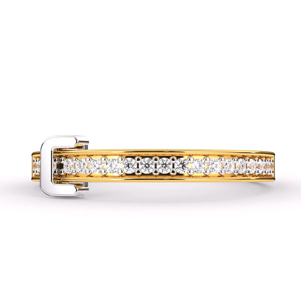 Luxurious Lab Grown Diamond Half Eternity Band
