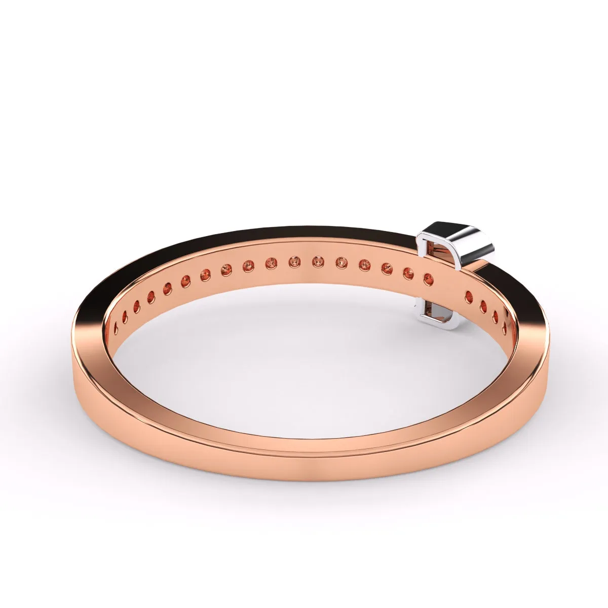 Luxurious Lab Grown Diamond Half Eternity Band