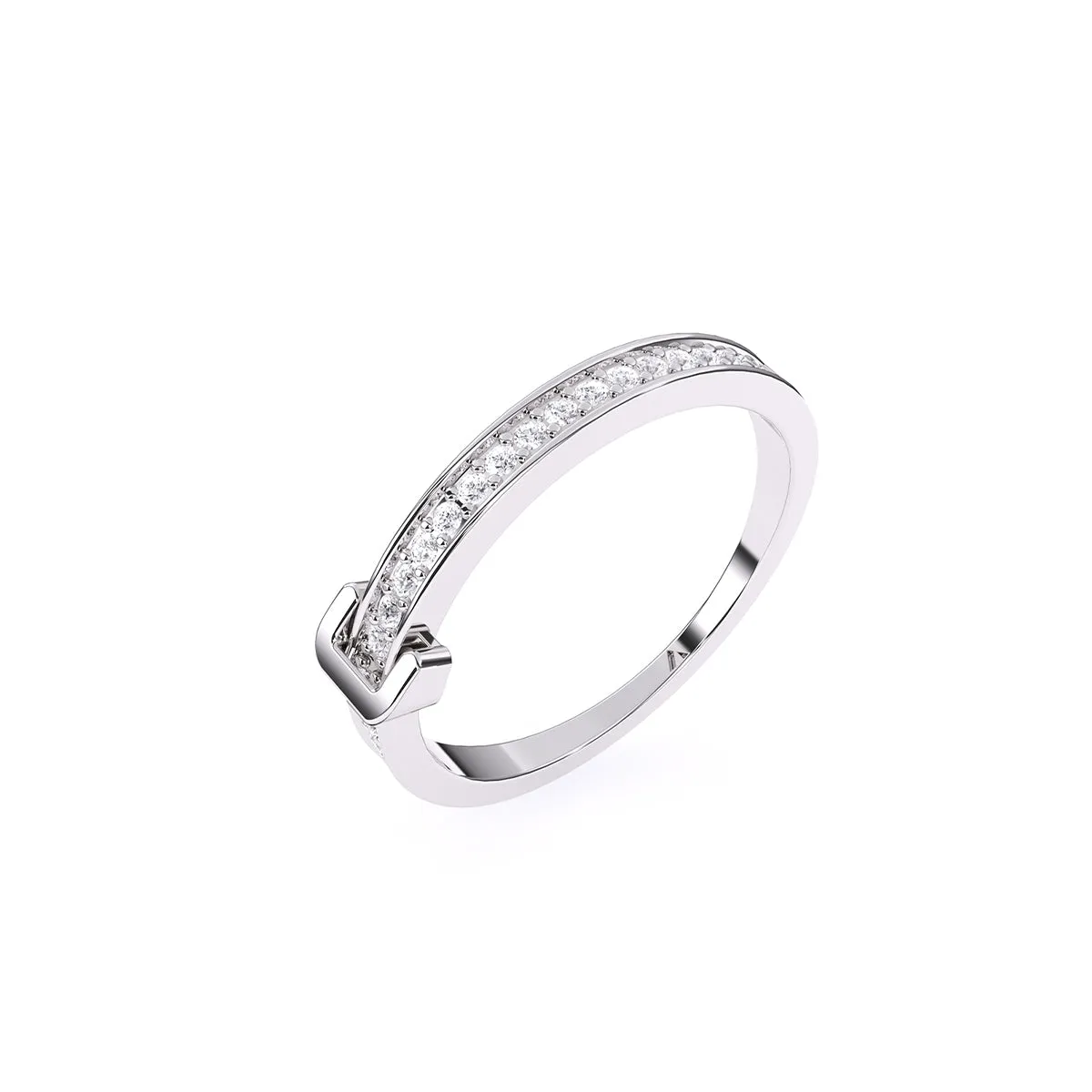 Luxurious Lab Grown Diamond Half Eternity Band