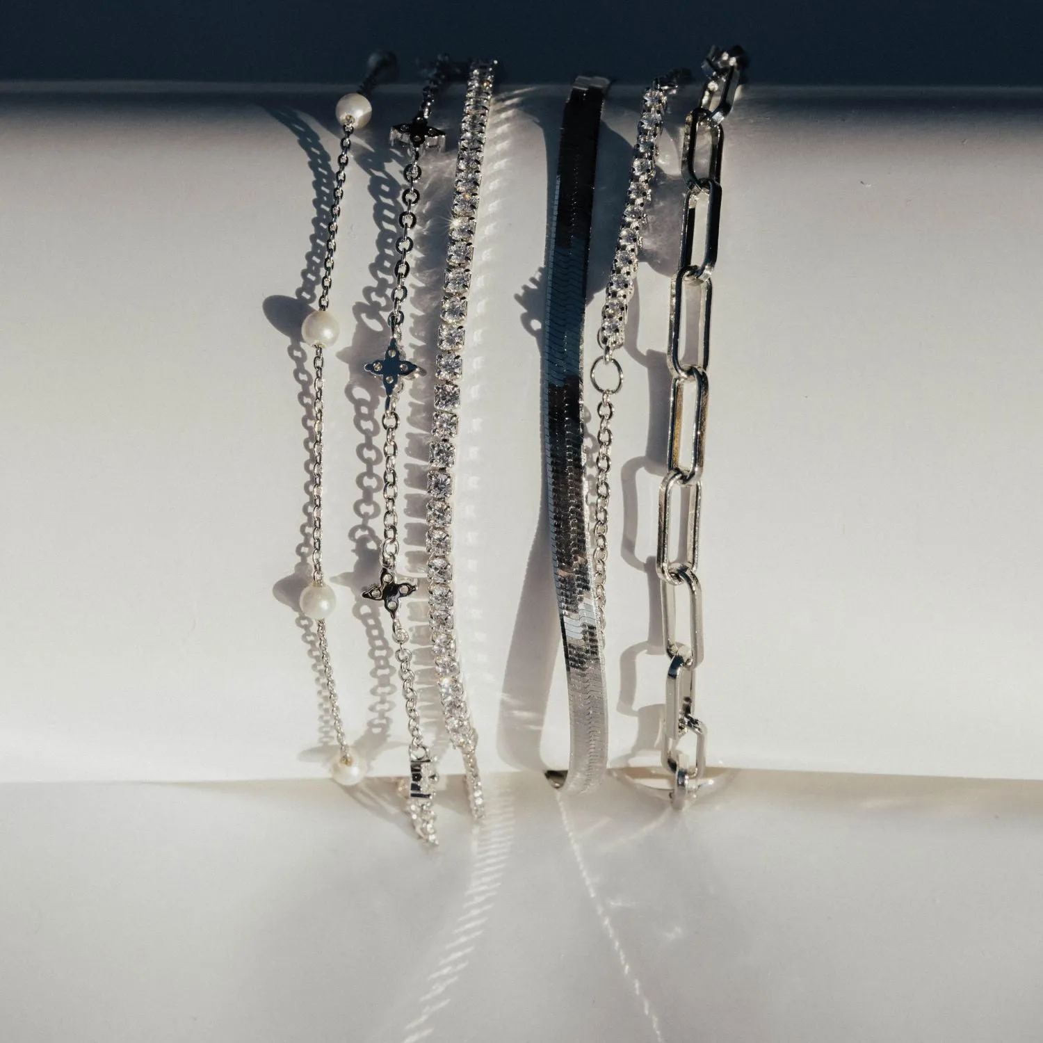 Meg Station Bracelet (Silver)