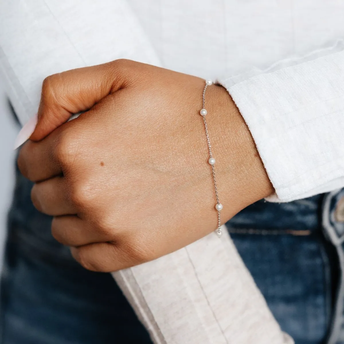 Meg Station Bracelet (Silver)