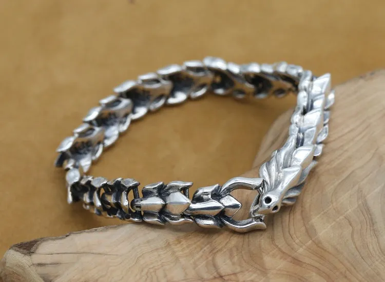 Morbid Majesty - Dragon Bone Men's Bracelet by The Nevermore