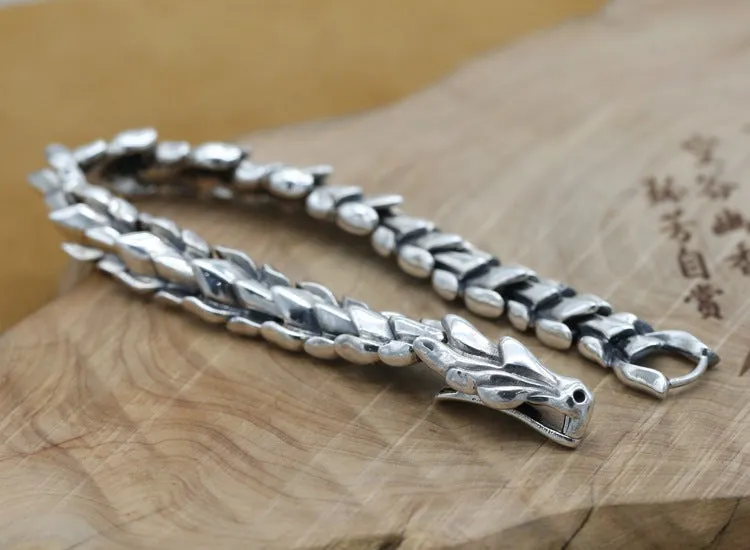 Morbid Majesty - Dragon Bone Men's Bracelet by The Nevermore