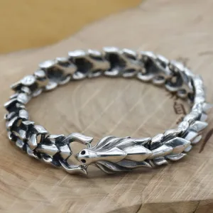 Morbid Majesty - Dragon Bone Men's Bracelet by The Nevermore