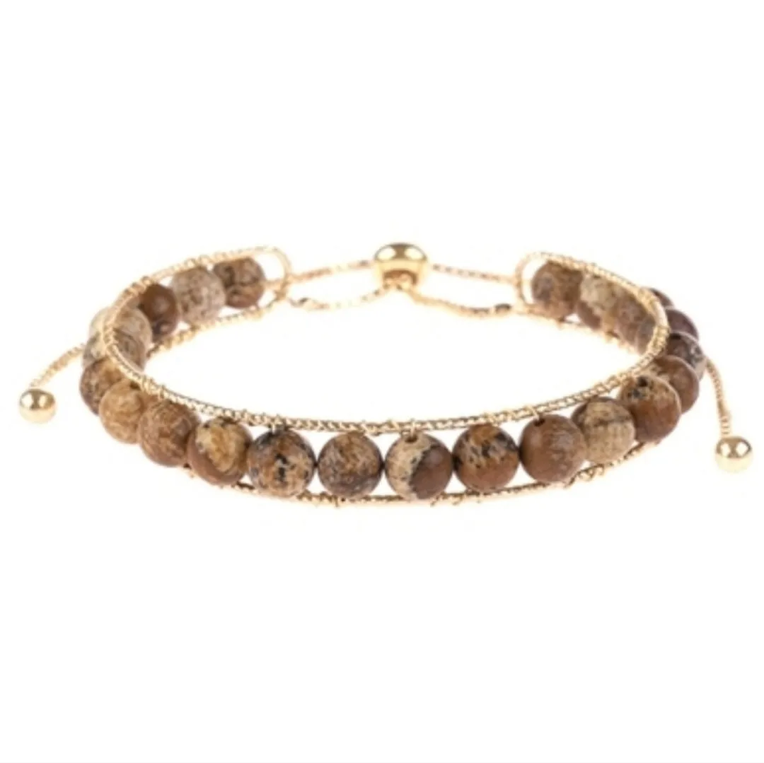 Natural Stone Pull Bracelets