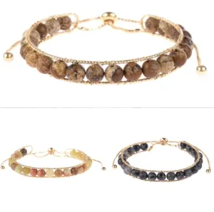 Natural Stone Pull Bracelets