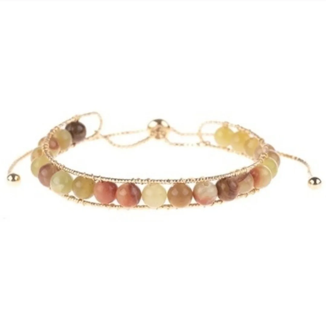 Natural Stone Pull Bracelets