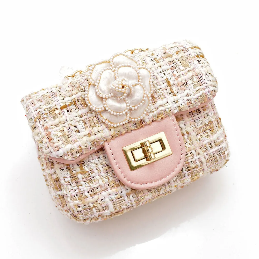 New Arrival Pearl Enamel Camellia Brooches For Women