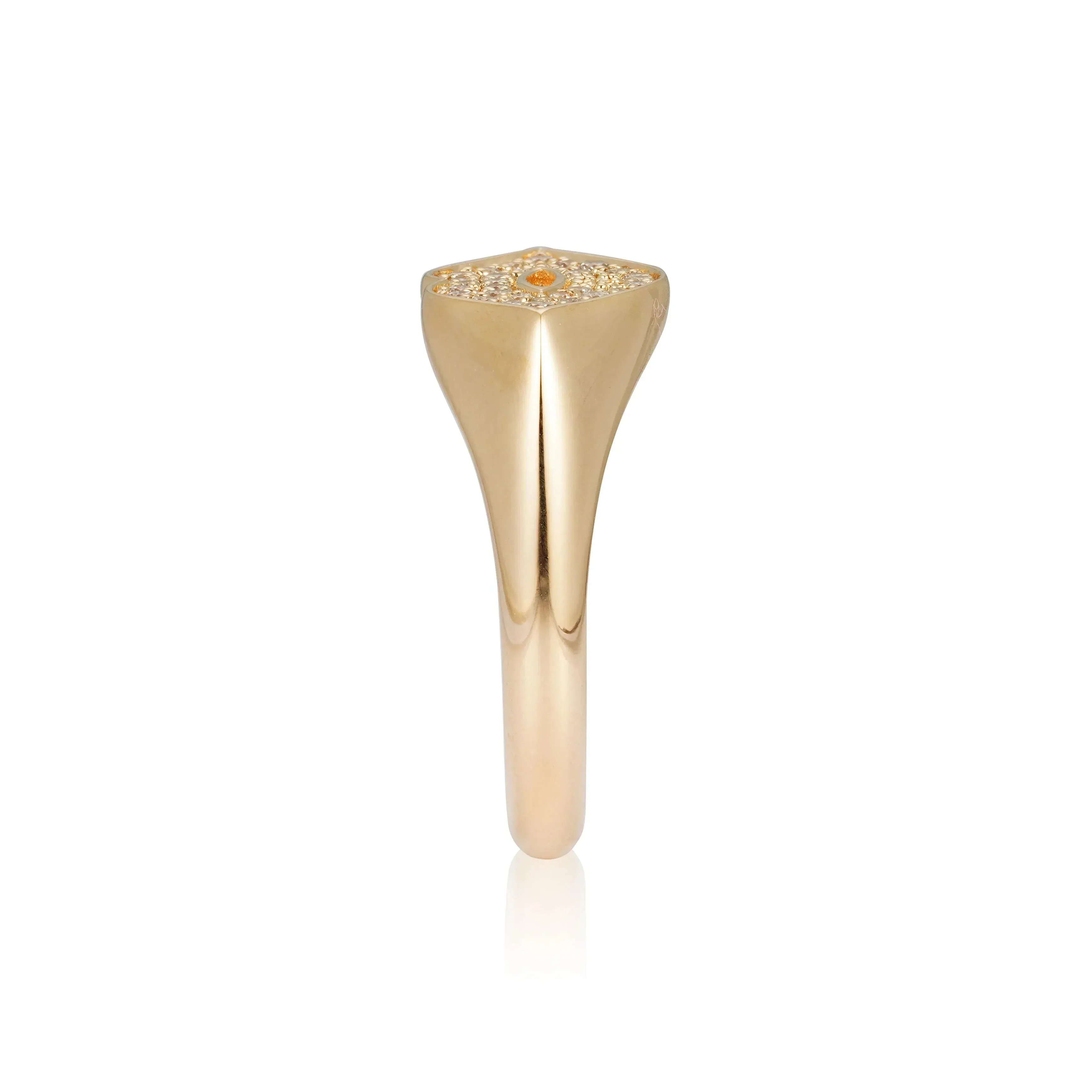 Orchid Gems Lips Diamond Ring