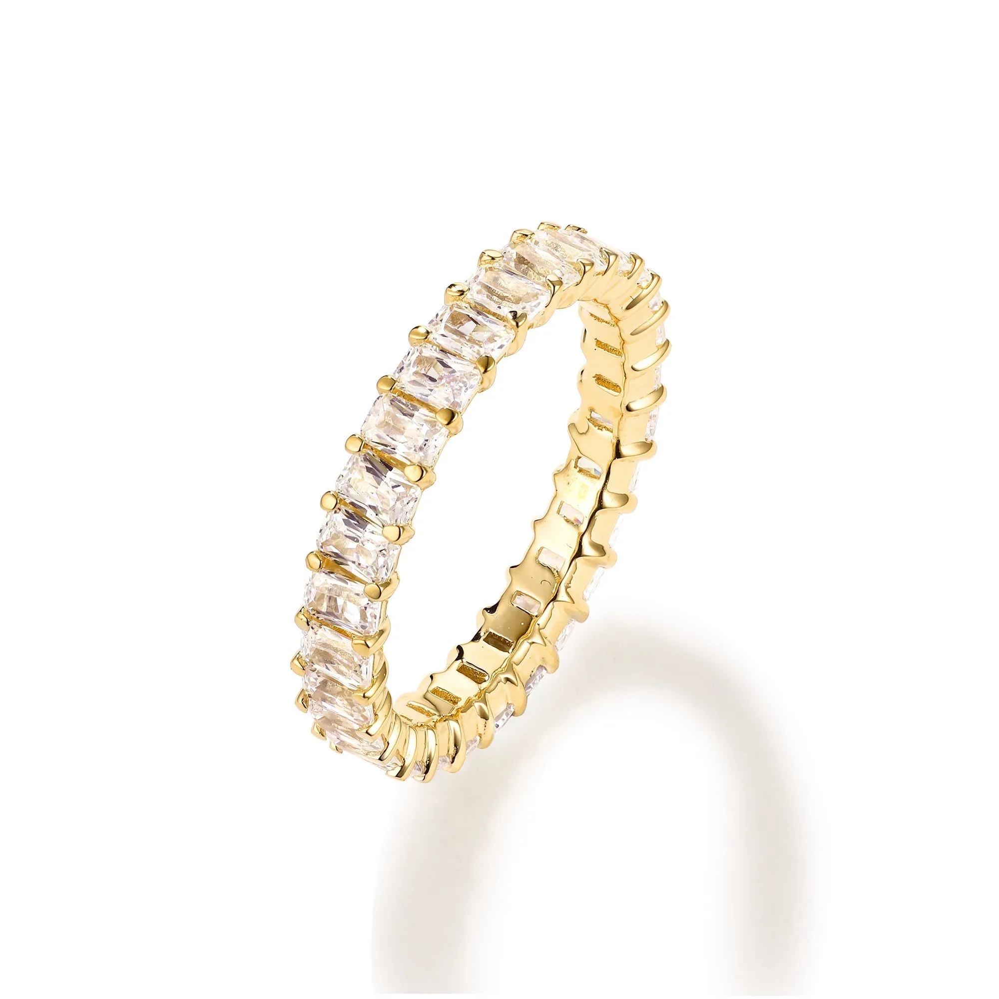 Orchid Gems Regal Radiance Eternity Ring
