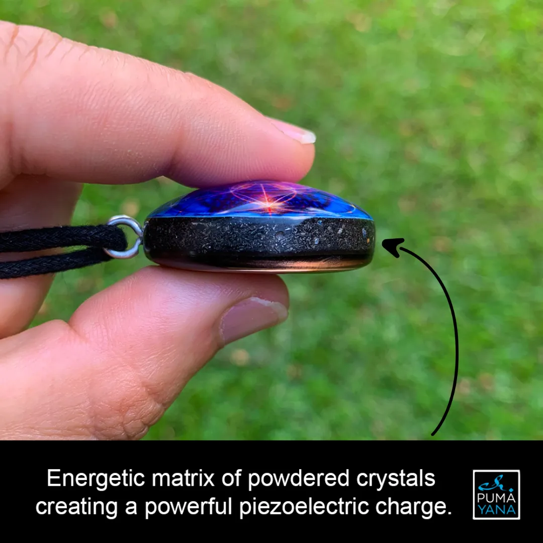 Orgone Chakra Healing Pendant | Third Eye 6th Chakra | Ajna