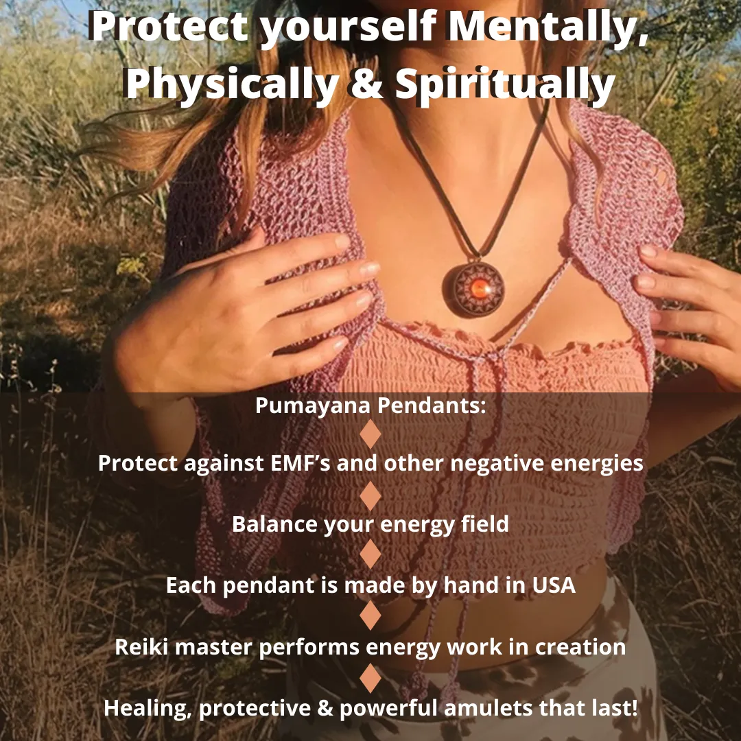 Orgone Chakra Healing Pendant | Third Eye 6th Chakra | Ajna