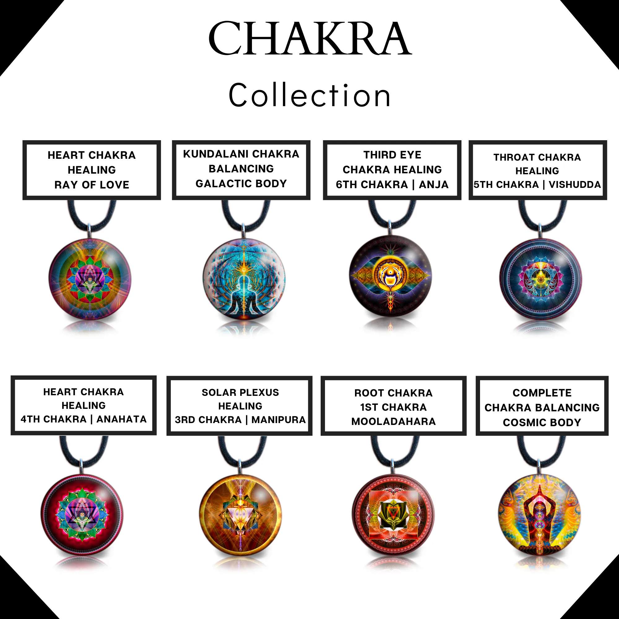 Orgone Chakra Healing Pendant | Third Eye 6th Chakra | Ajna