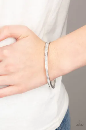 Paparazzi Bracelet ~ Power Move - White