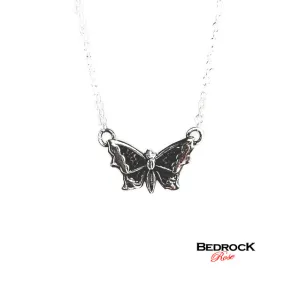 Petite Silver Butterfly Pendant