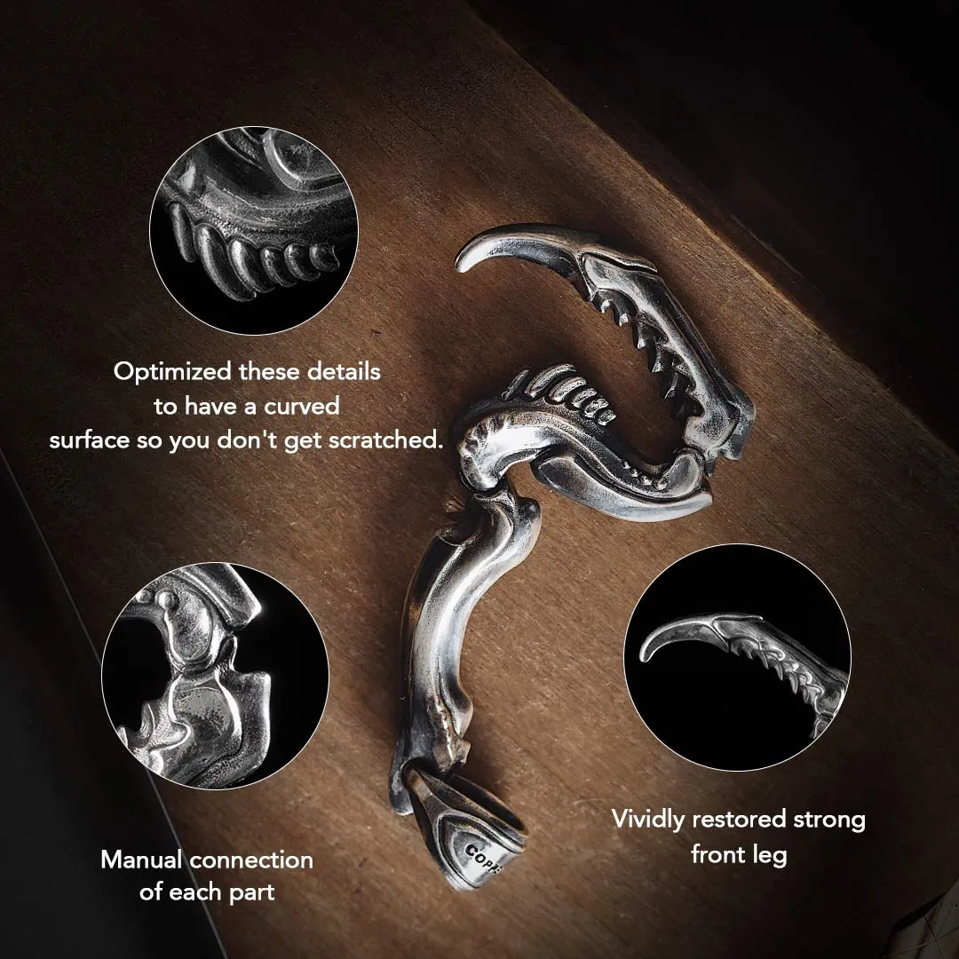 Praying Mantis Claw Pendant