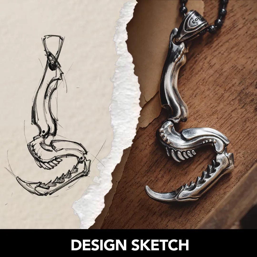 Praying Mantis Claw Pendant
