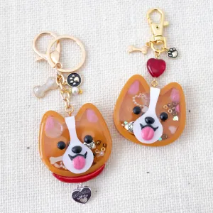 [PREORDER] Corgi Liquid Shaker Charm
