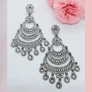RUHI- OXIDISED EARRINGS
