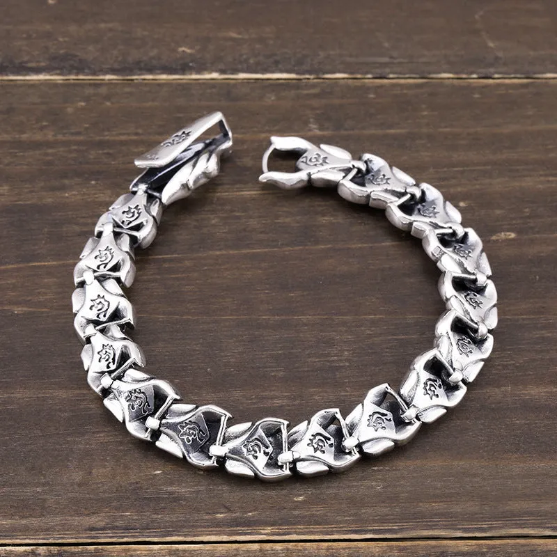 Shadow Veil - Dragon Men's Bracelet by The Nevermore