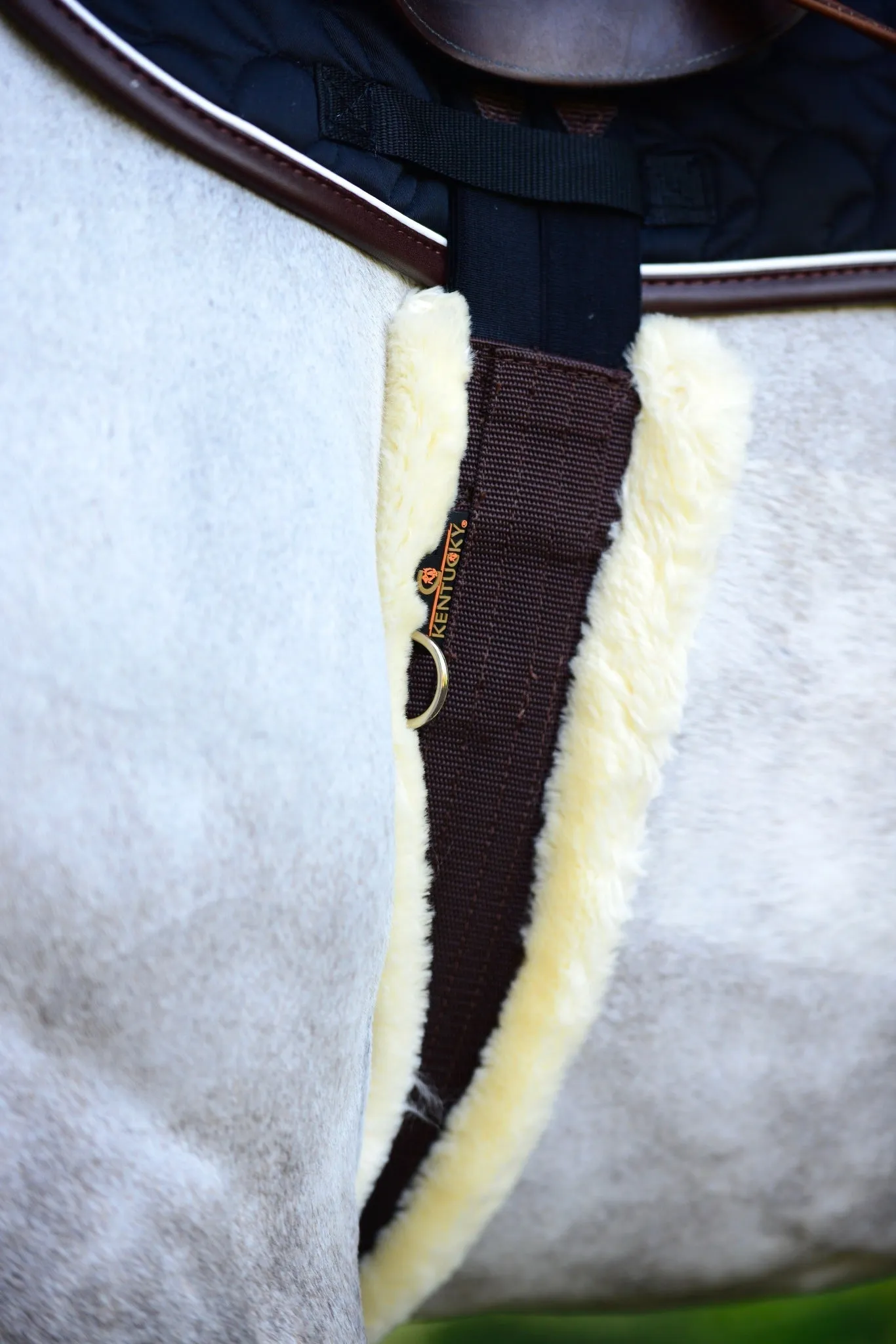 Sheepskin Girth Pony