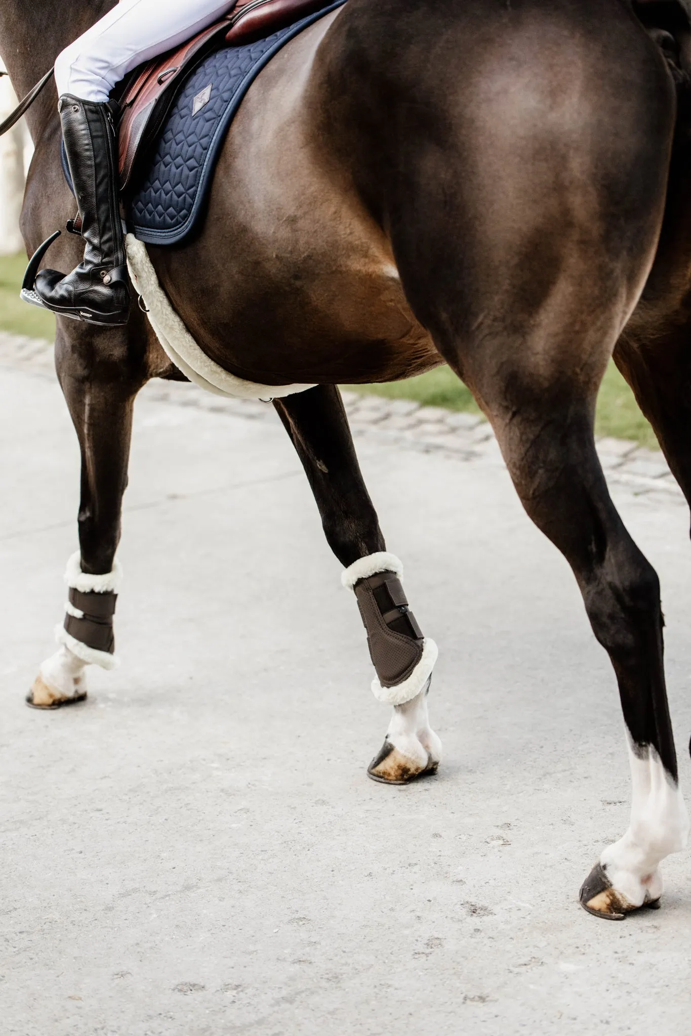 Sheepskin Girth Pony