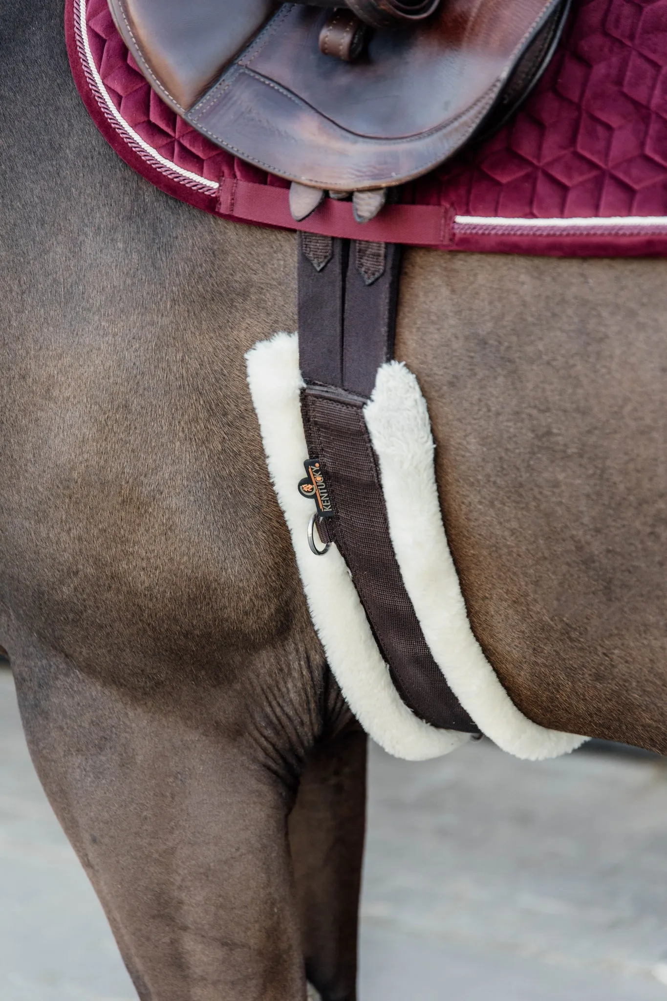 Sheepskin Girth Pony