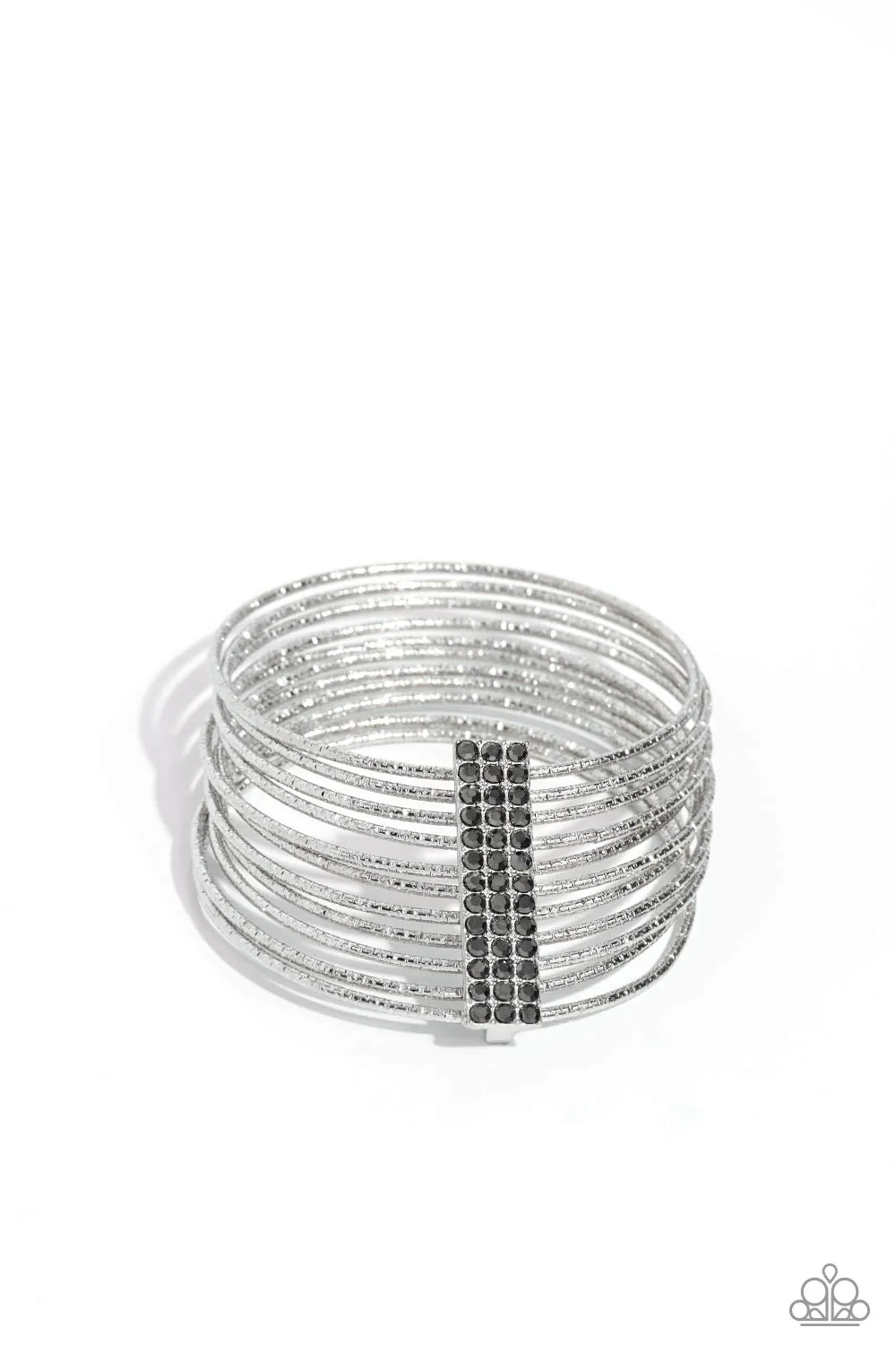Shimmery Silhouette - Silver