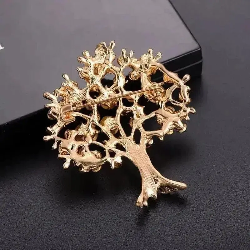 Shop Multicoloured Tree Brooch - A Vibrant and Stylish Accessory for Any Outfit