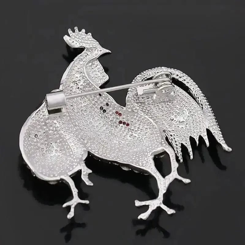 Shop Rooster Cock Brooch - A Stunning Accessory for Your Wardrobe