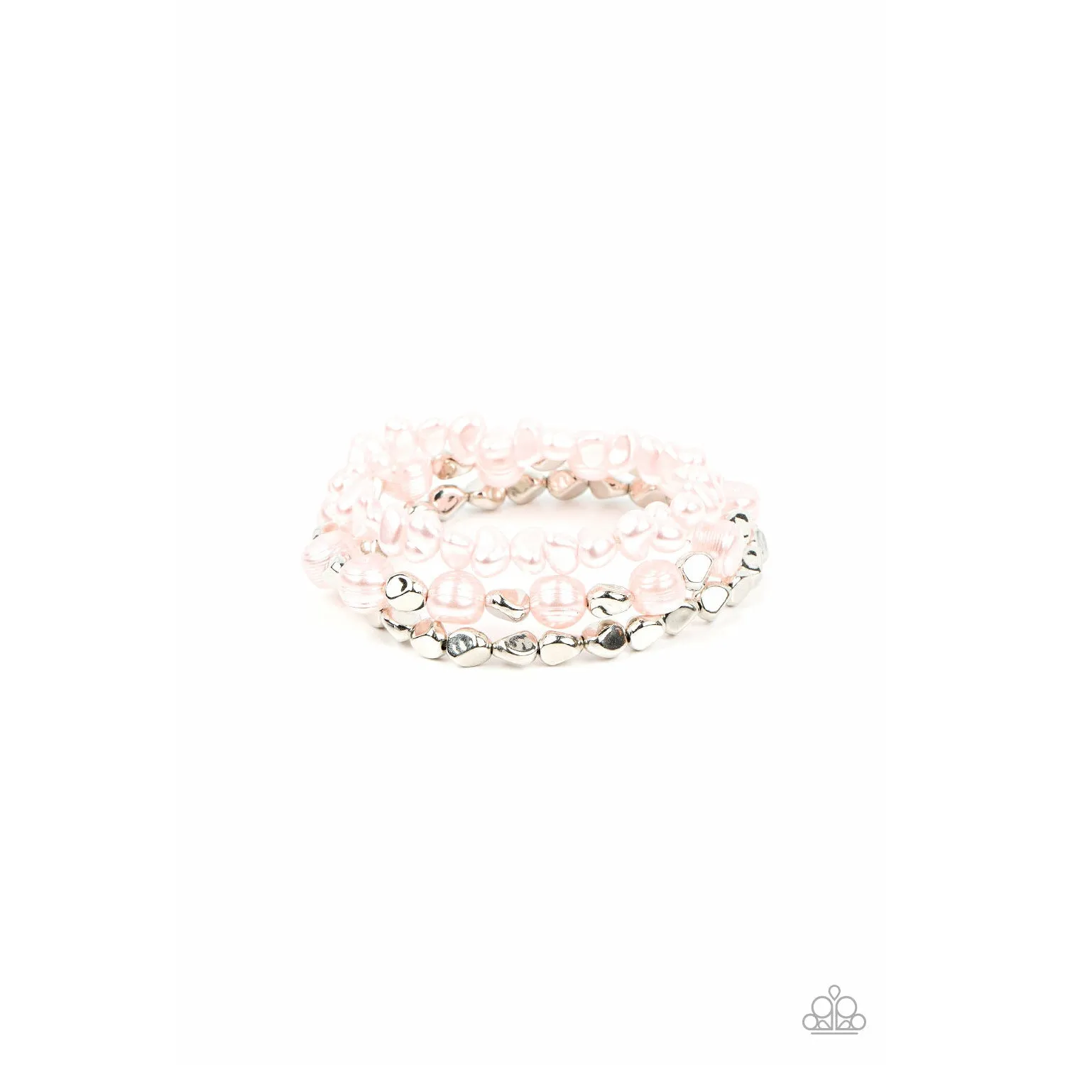 Shoreside Soiree - Pink bracelets