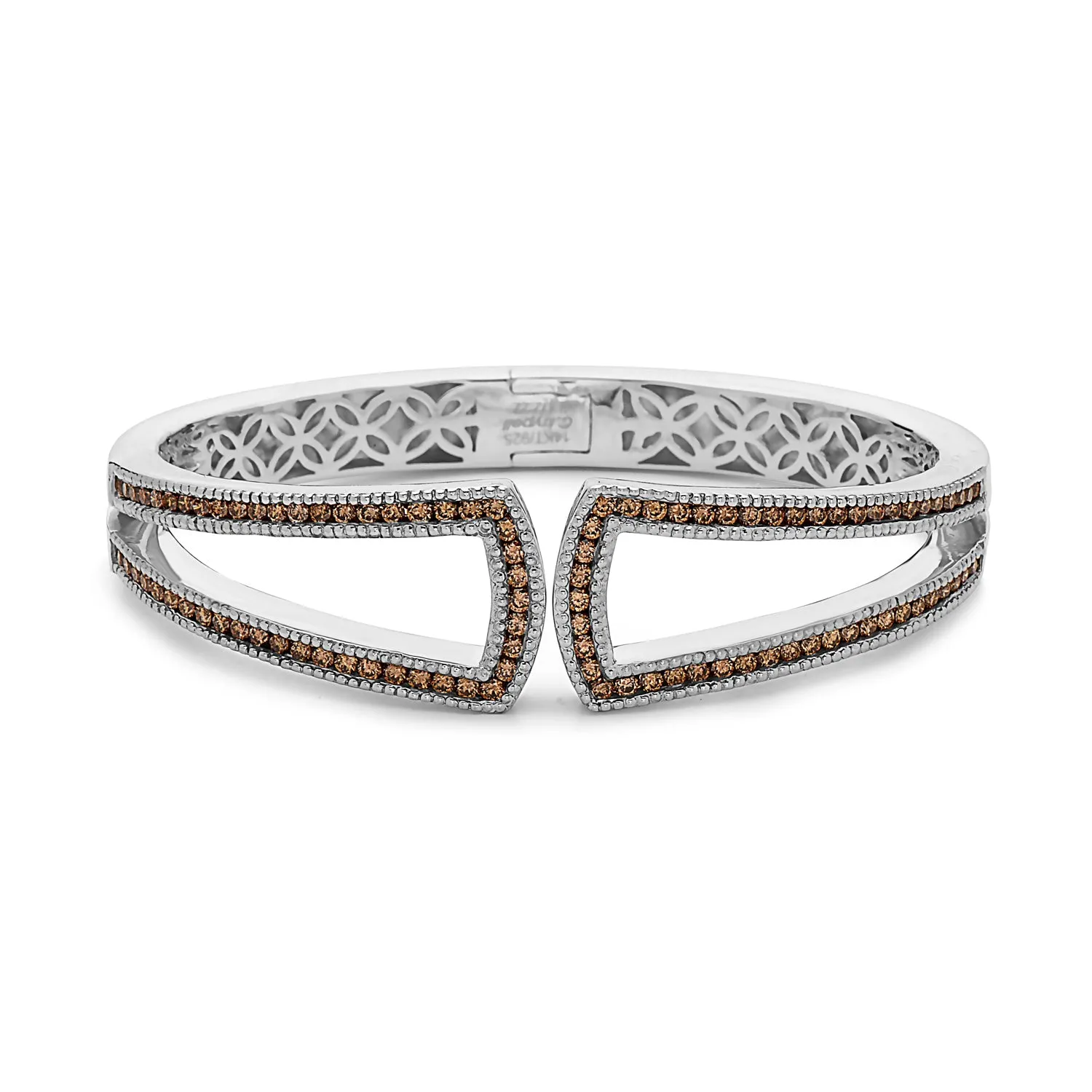 Silver Ivy U Cuff