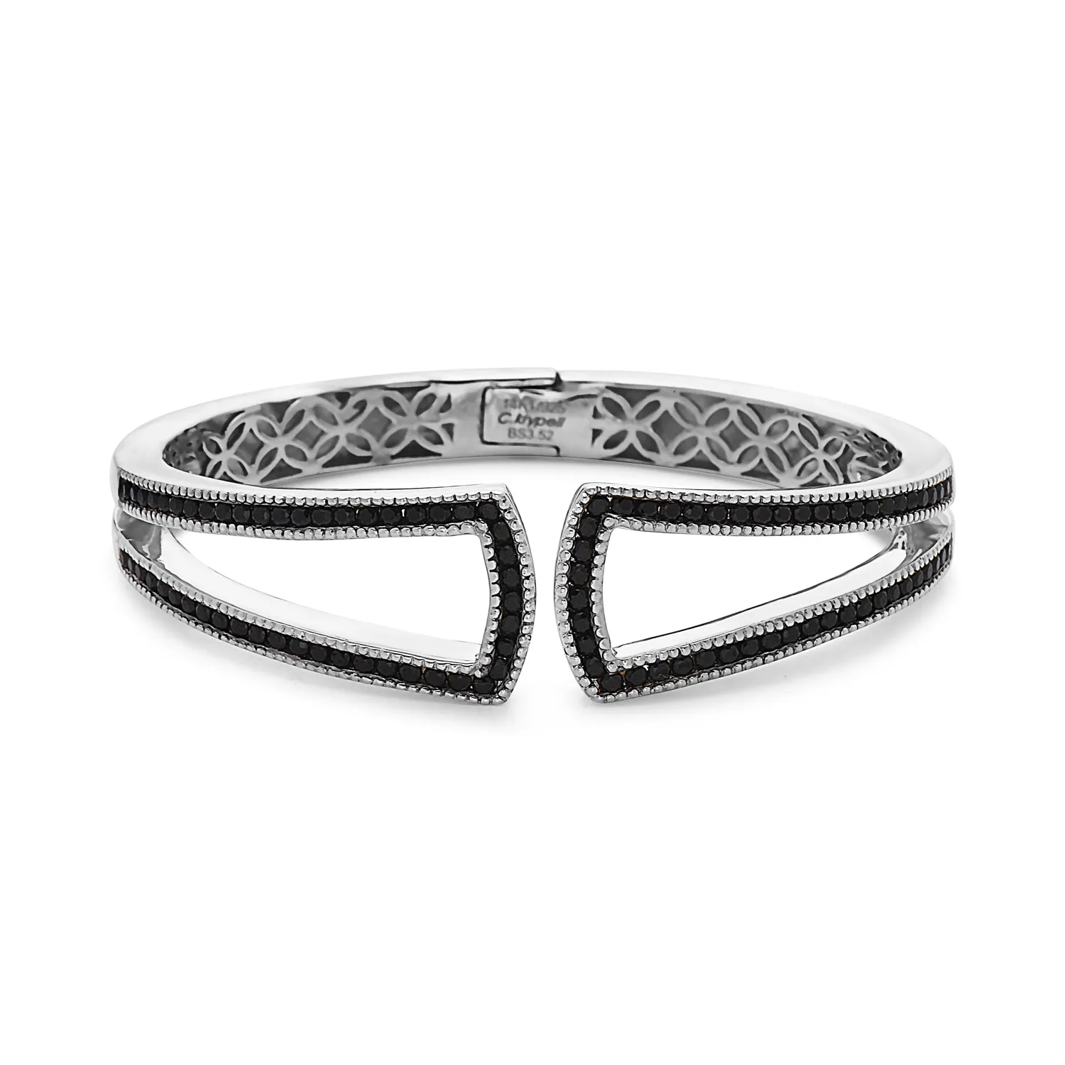 Silver Ivy U Cuff
