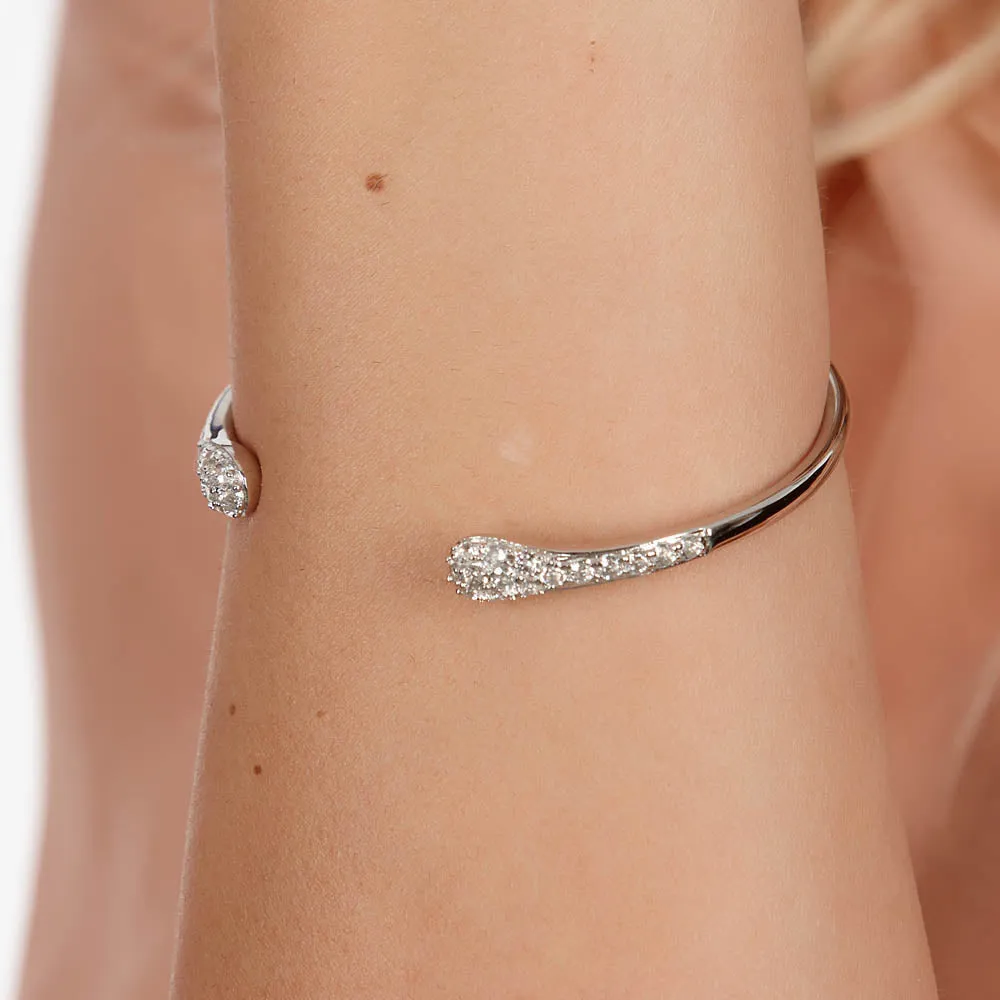 Skinny Drip Twist Bangle