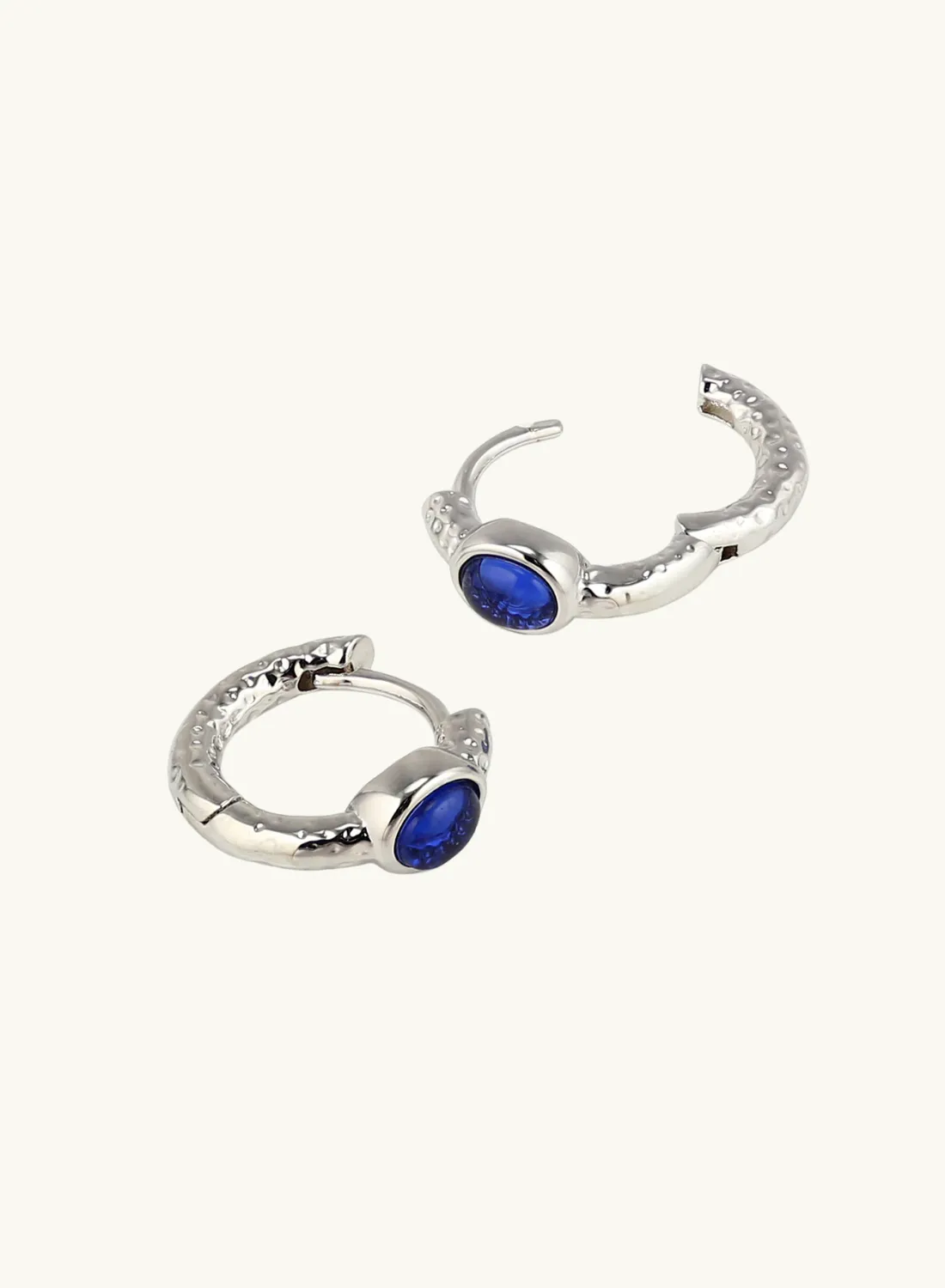 Smith Safia Hoop Earrings SILVER