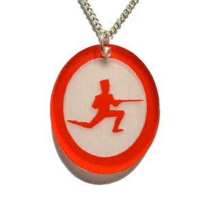Soldier Silhouette Pendant