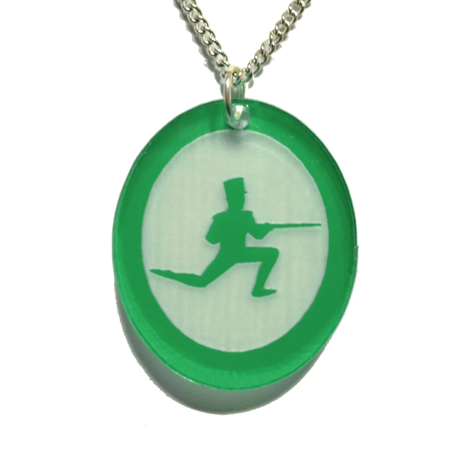 Soldier Silhouette Pendant