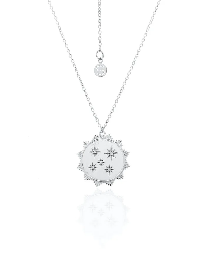 Stars of Dreams Necklace Silver