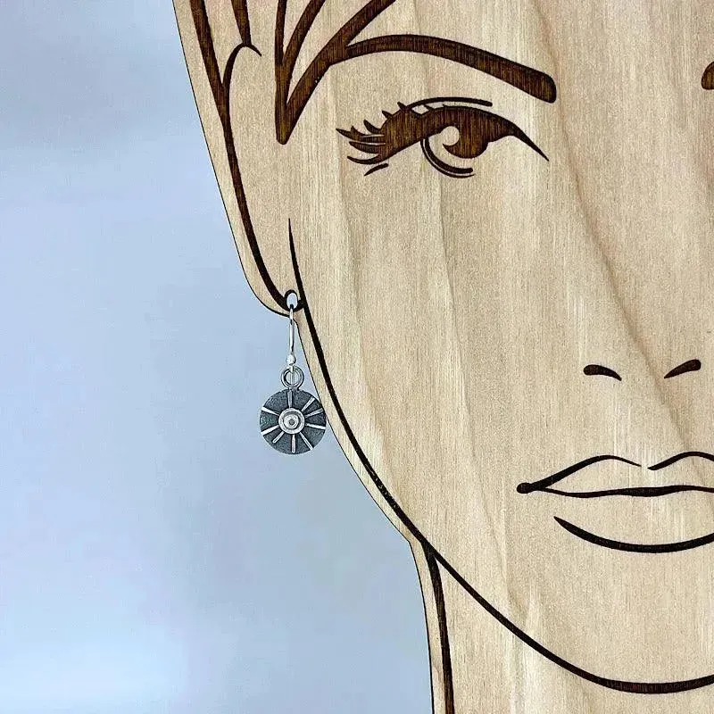 Sterling Silver and Patina Earrings