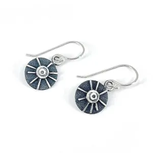 Sterling Silver and Patina Earrings