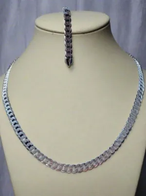 Sterling Silver Lumina Men Chains & Bracelets Collection