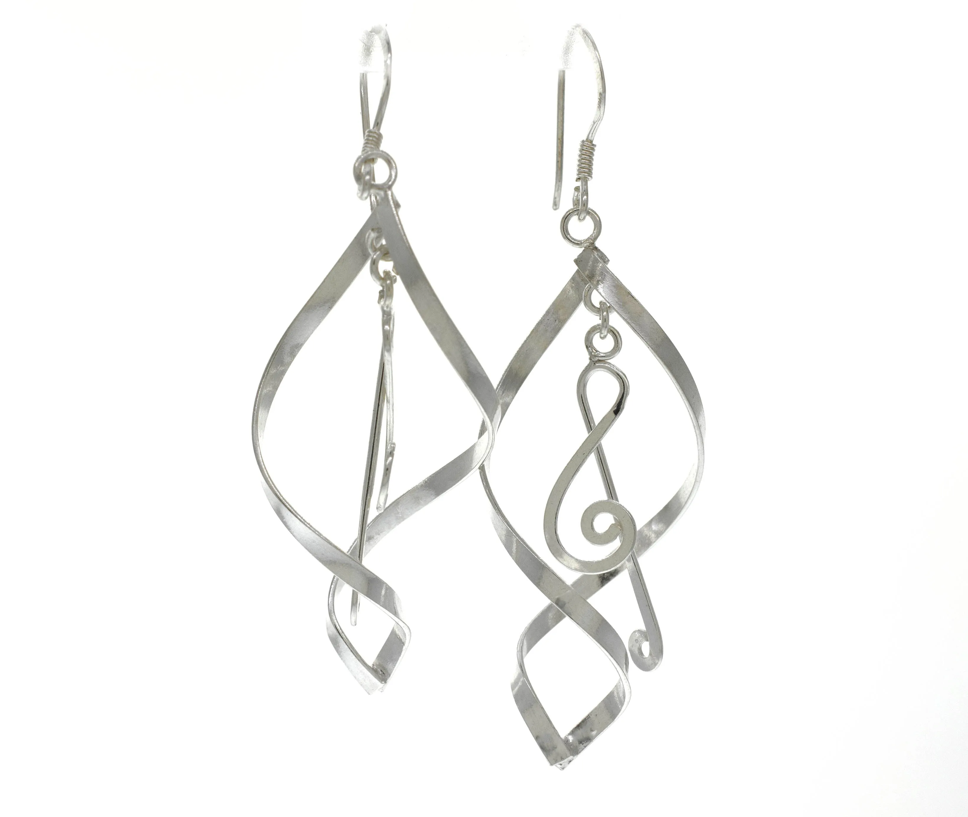 Striking Treble Clef Earrings