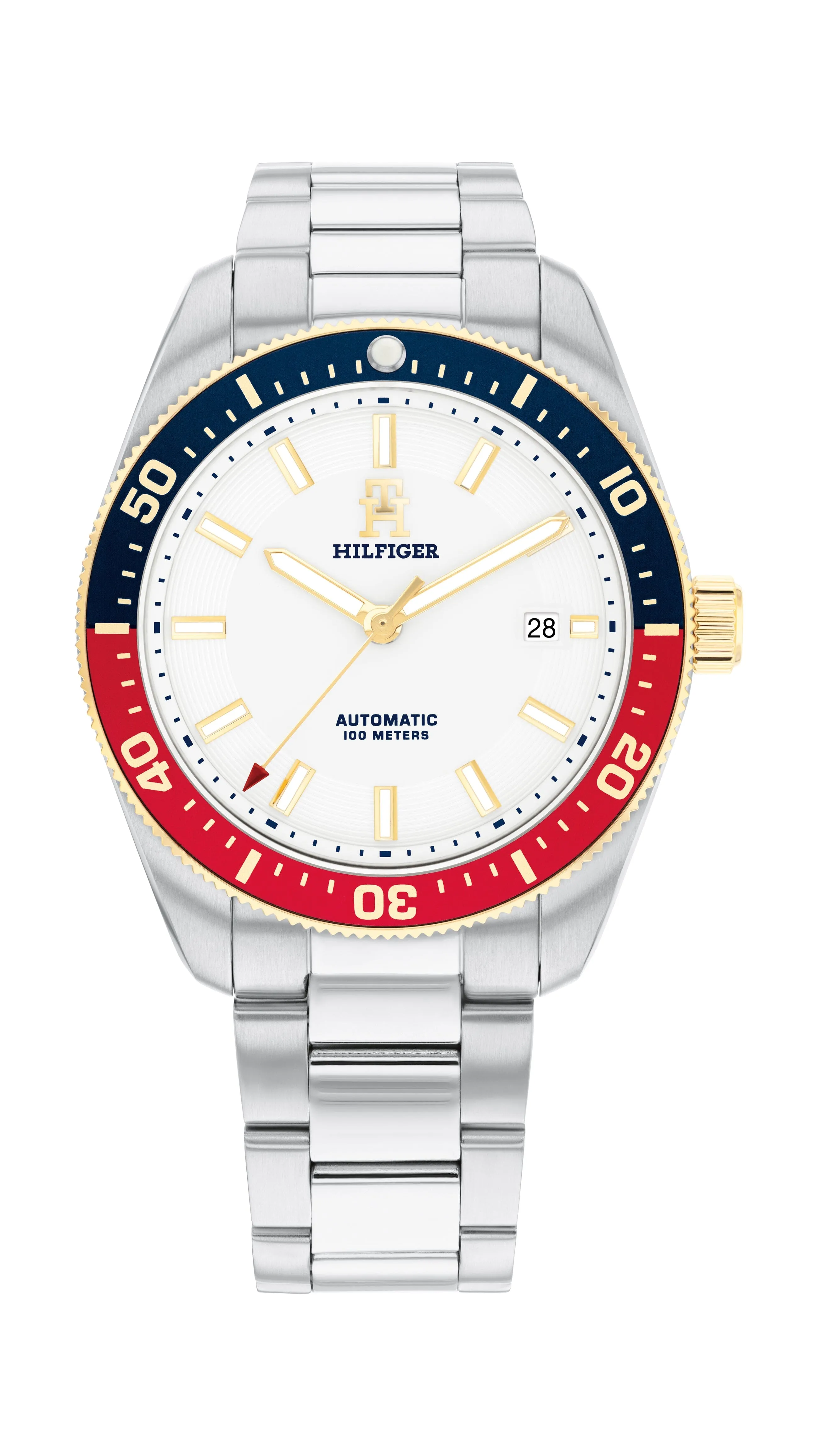 Tommy Hilfiger Th85 Stainless Steel White Dial Men's Watch 1710551
