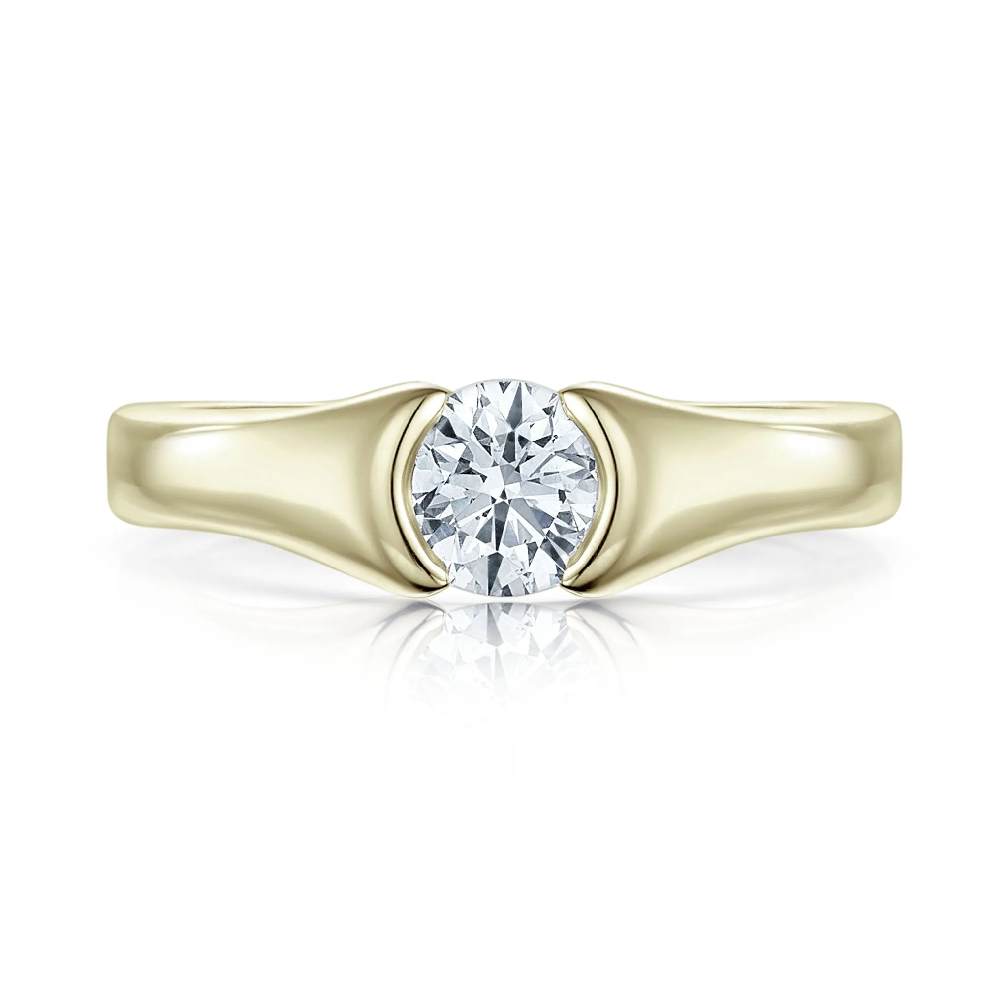Venus 0.50ct Solitaire Diamond Ring in 18ct White Gold