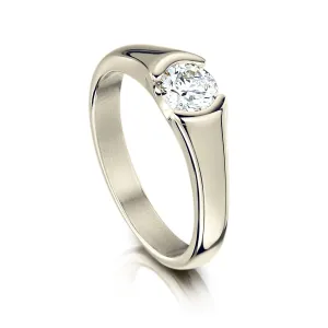 Venus 0.50ct Solitaire Diamond Ring in 18ct White Gold