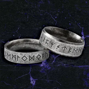 Viking Runes Wedding Rings
