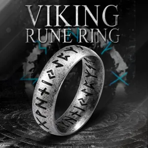 Vintage Futhark Rune Ring